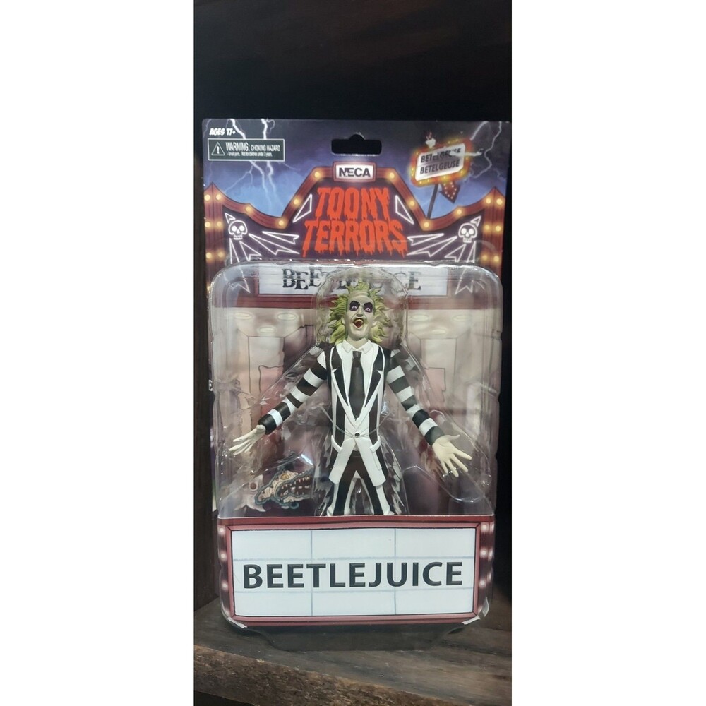 NECA Toony Terrors Beetlejuice - 6" Scale Action Figure Horror Collectible